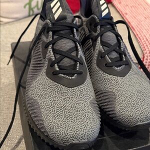 Adidas Alphabounce Black Running Shoes